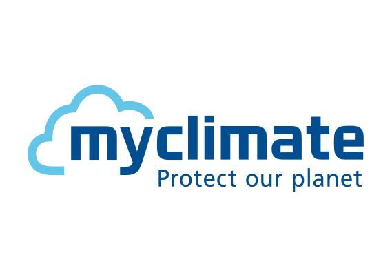 Logo myclimate Partner für Klimaschutz und Kompensation