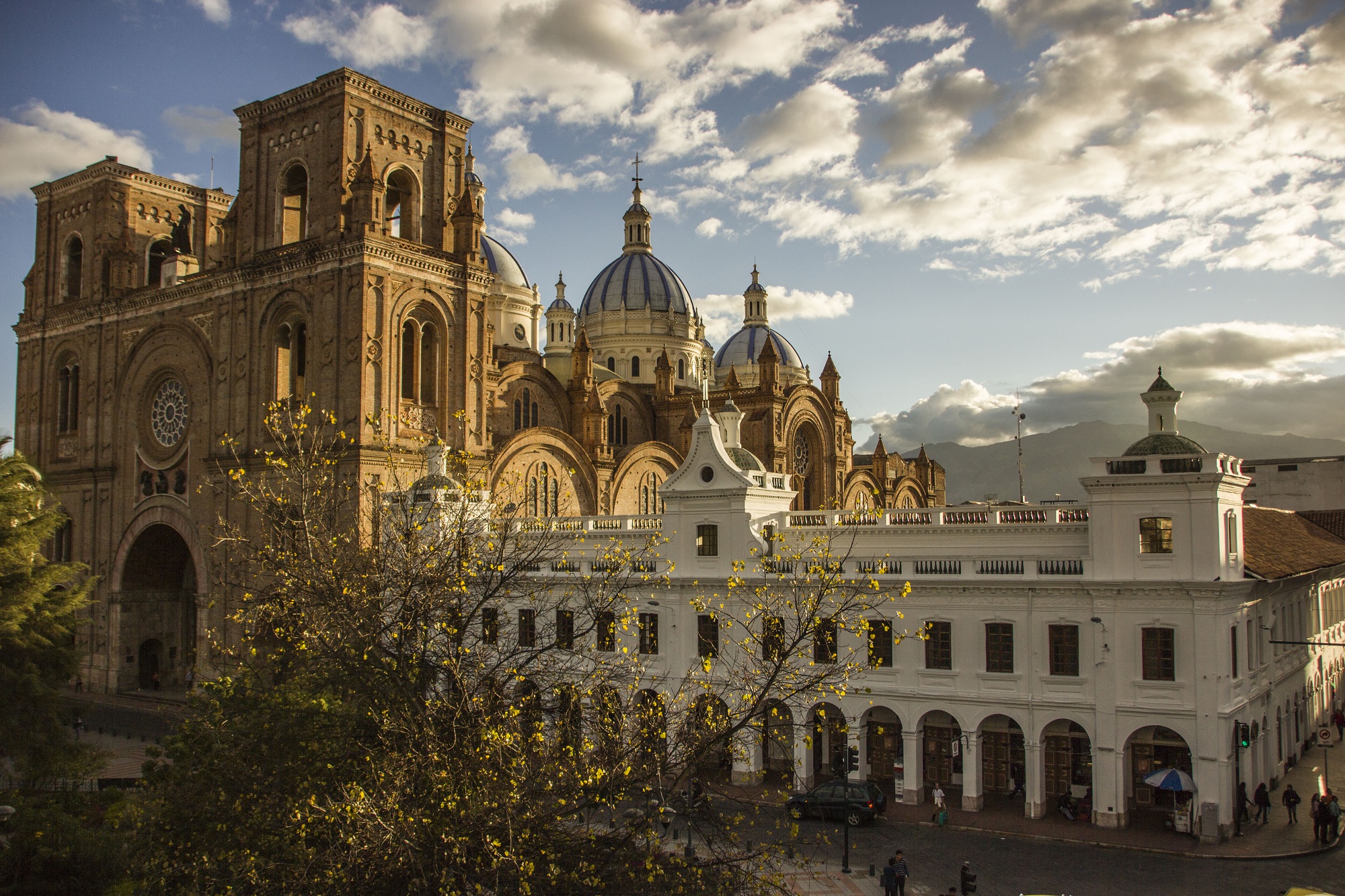 Die Kathedrale in Cuenca, Ecuador