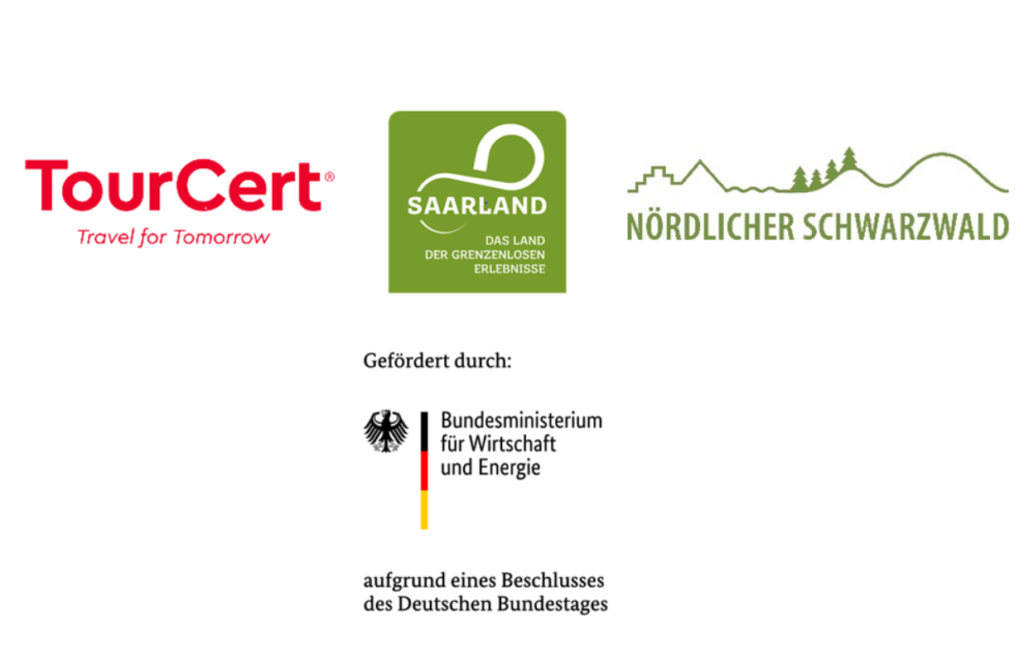 Logotipos de los socios TourCerts para la Iniciativa de Excelencia